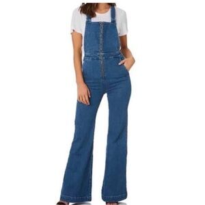 Rollas East Coast Flare Denim Overalls